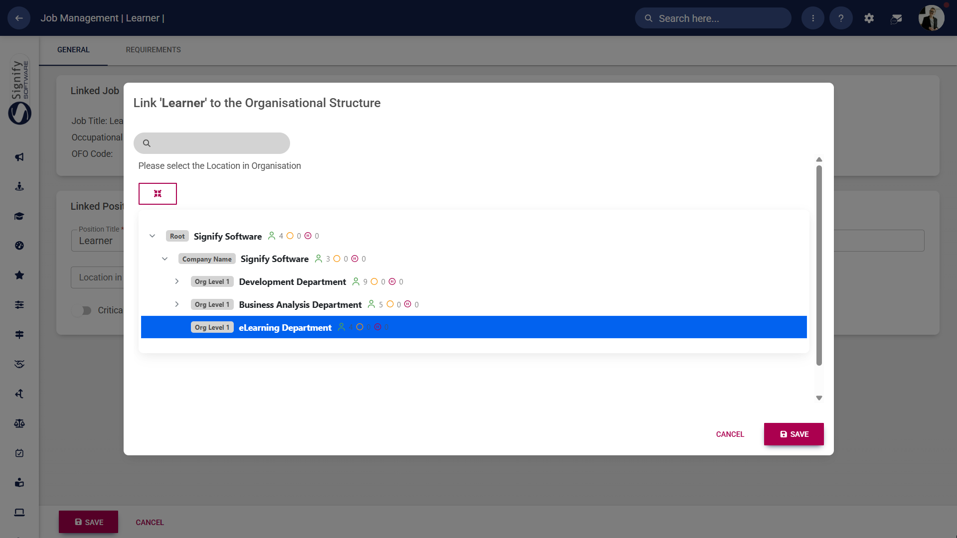 People Management Job Management Create New Position Select Org Node.png