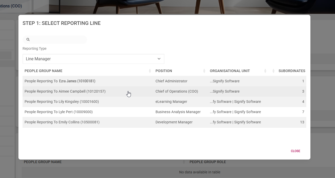 People Management User Permissions People Admin Reporting Line Select.png