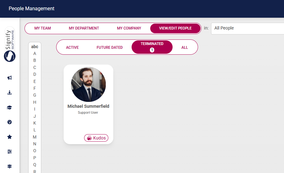 People Management Terminate Person Terminated Profile on People Management Dashboard.png