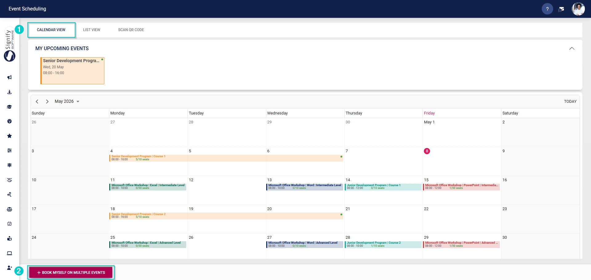 ES ES Book myself on an event - Calendar view - Book myself.jpg