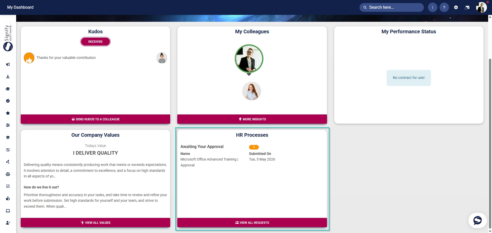 ES ES Manager approval - Dashboard - HR Processes widget.jpg