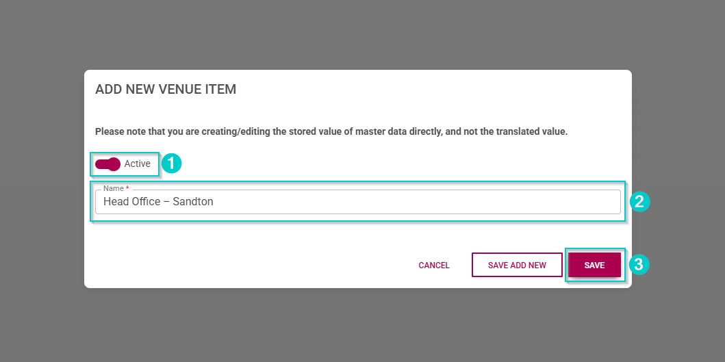 ES Master Data Library - Venues - Add Item.jpg