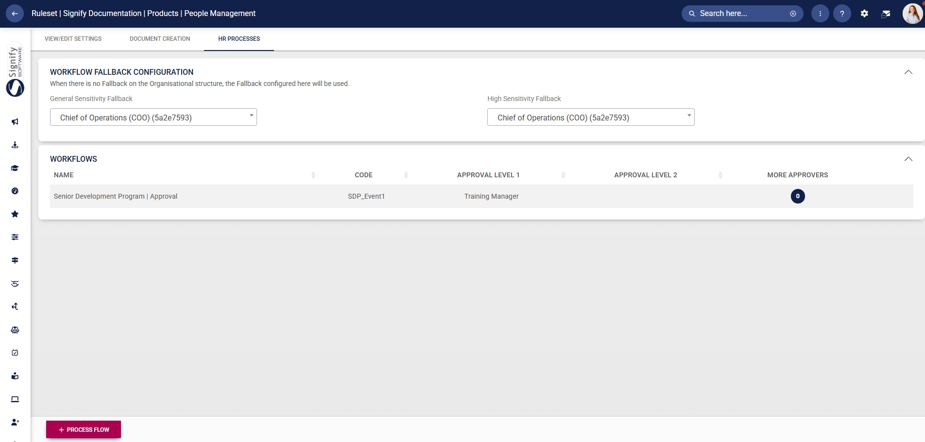 ES Approval Workflow - Workflow added successfully.jpg