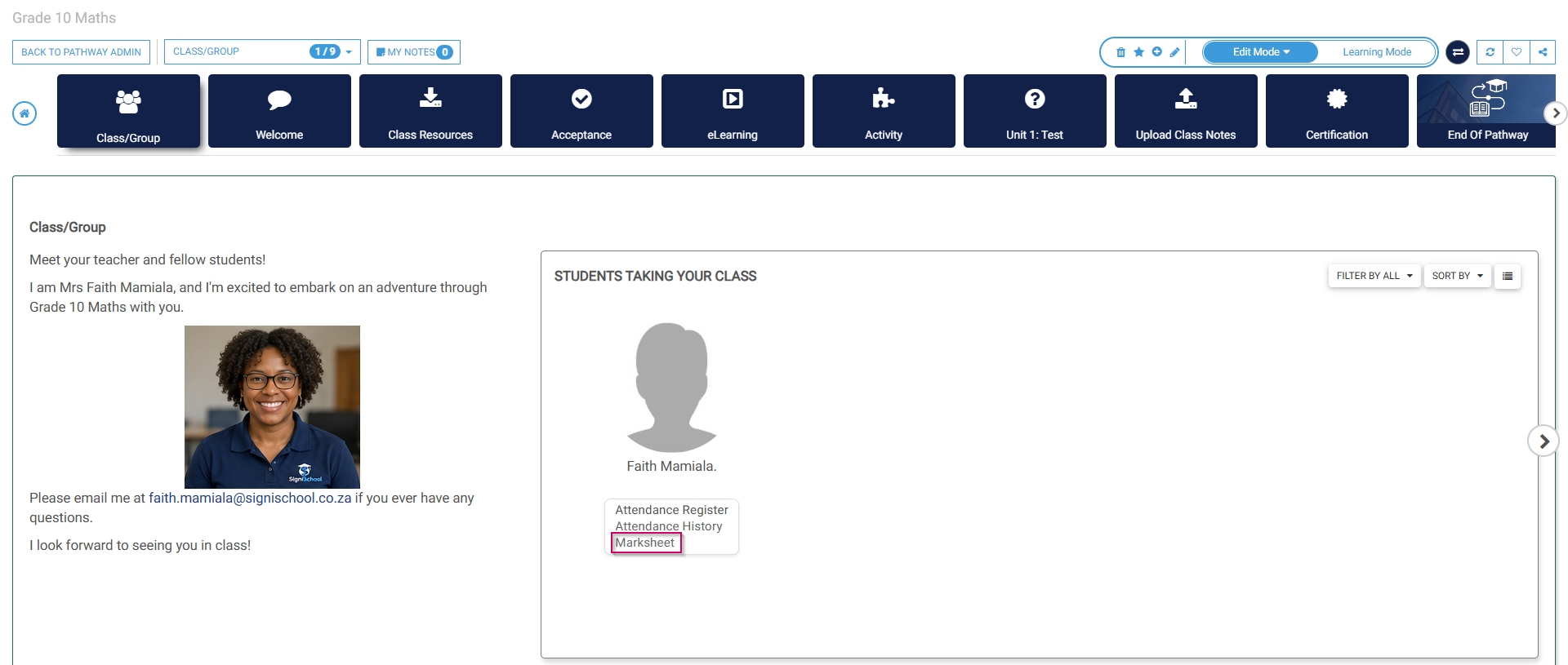 LM OS Build Pathways - Manage eLearning Library - Design pathway - Class or Group - Marksheet.jpg