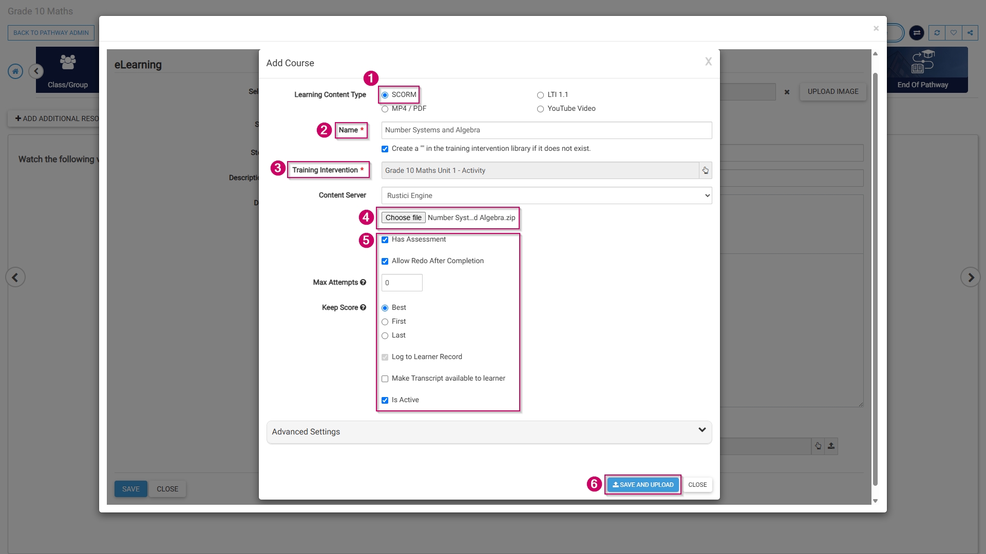 LM OS Build Pathways - Manage eLearning Library - Design pathway - SCORM step - Details (continued...).jpg