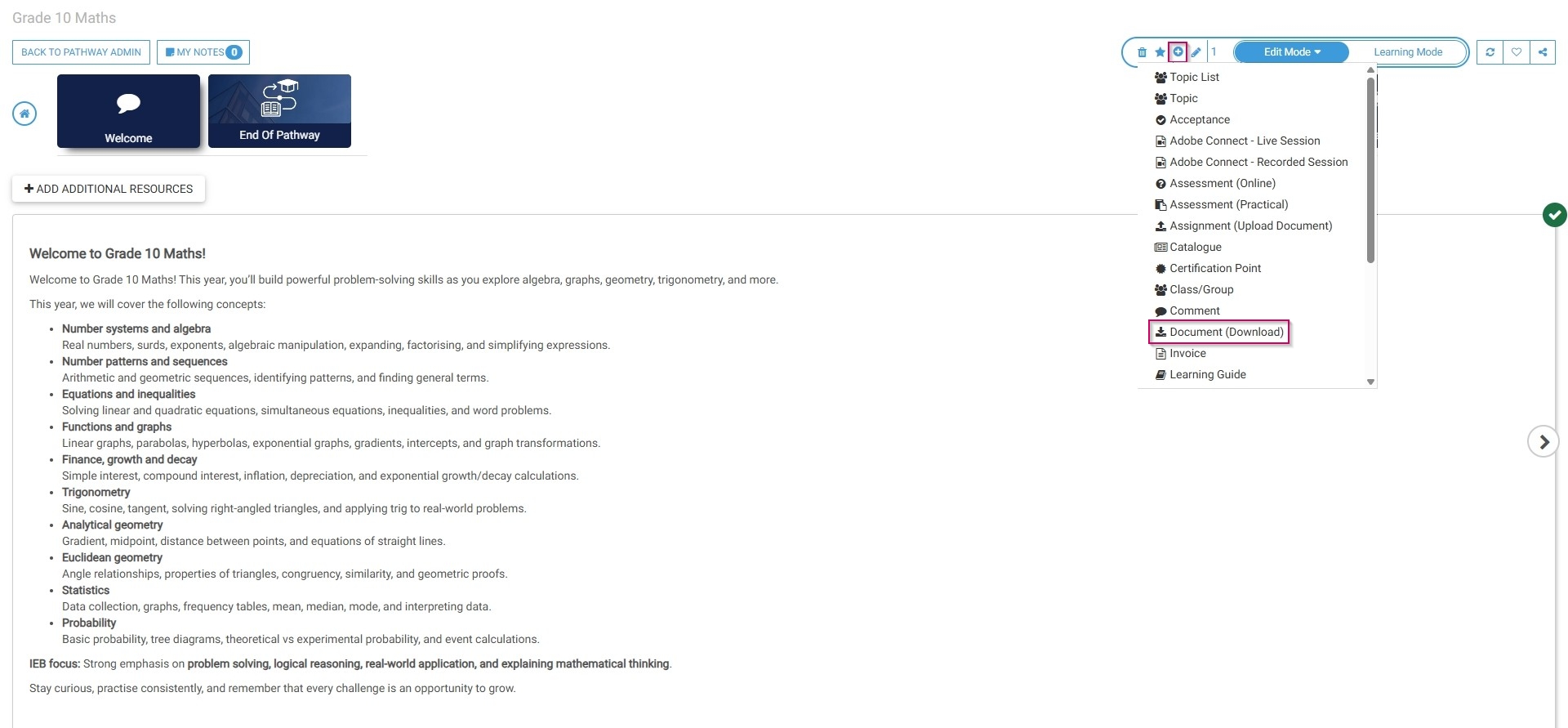 LM OS Build Pathways - Manage eLearning Library - Design pathway - Document download - Add.jpg