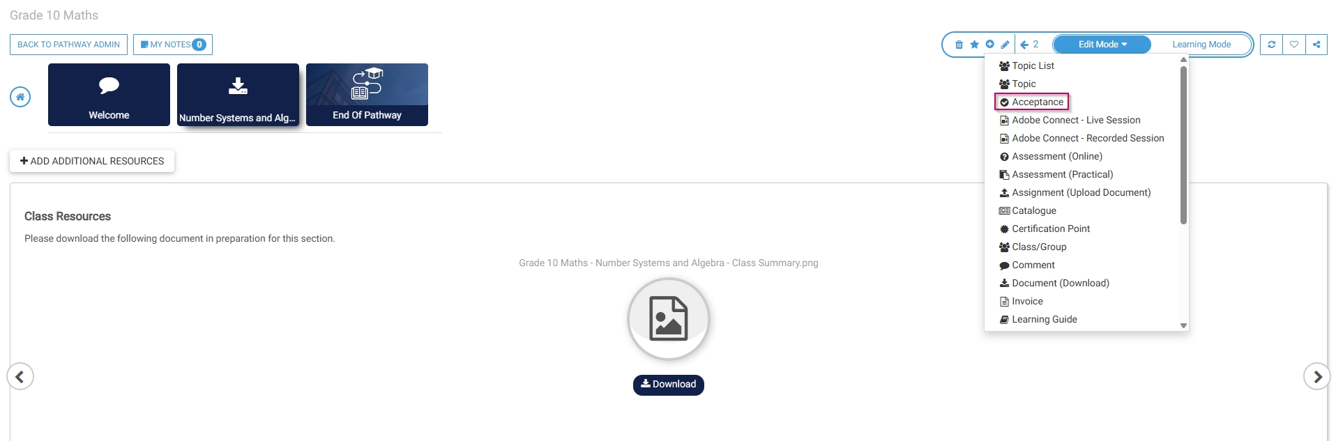 LM OS Build Pathways - Manage eLearning Library - Design pathway - Acceptance.jpg