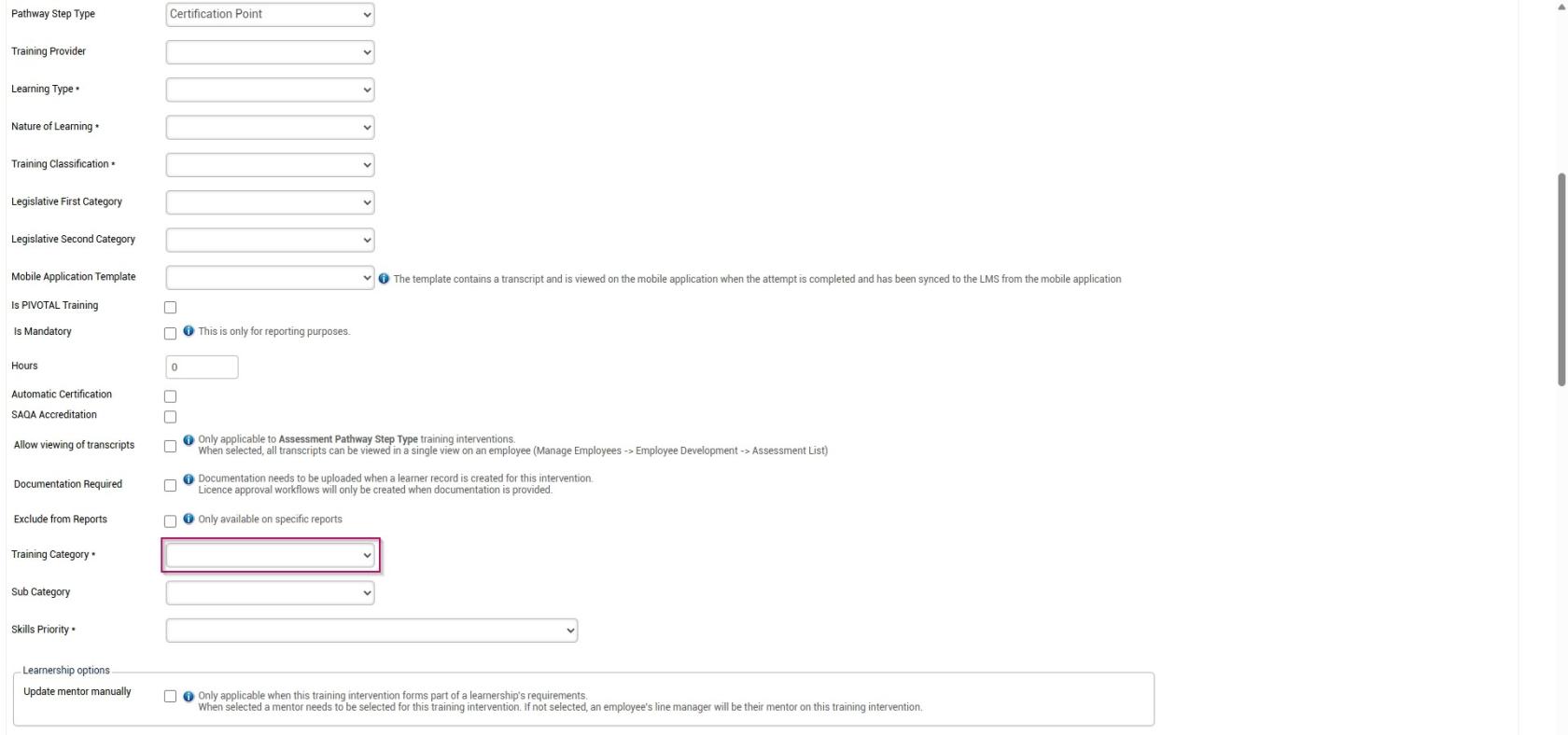 LM OS Training Interventions - Learning Portal - System Admin Menu - Training Intervention Library - Add new training intervention part 6.jpg