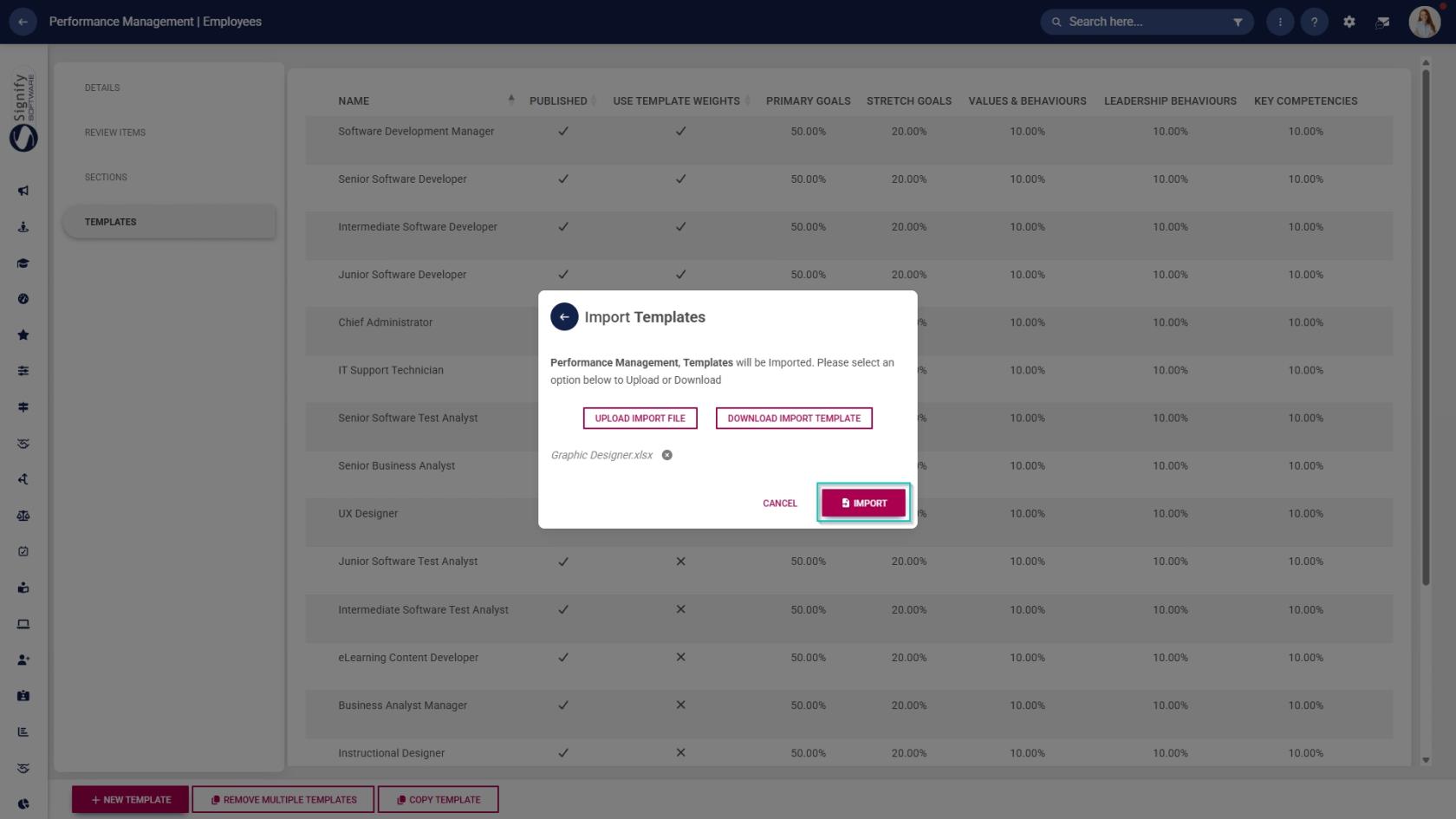 PM Product setup - Templates - Import - Module-specific functions - Import - Import.jpg