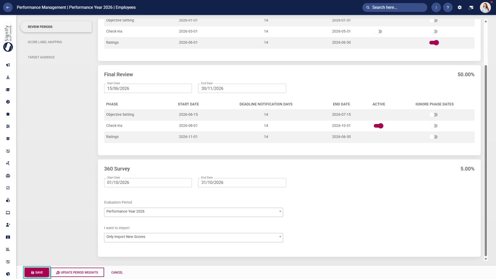 PM Product setup - Review years - Link RS - Linked - RP - settings - save.jpg
