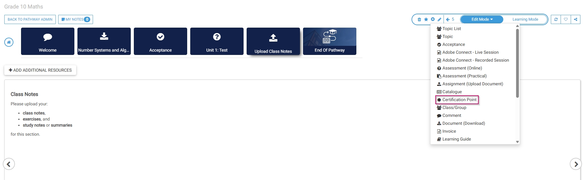 LM OS Build Pathways - Manage eLearning Library - Design pathway - Certification Point.jpg