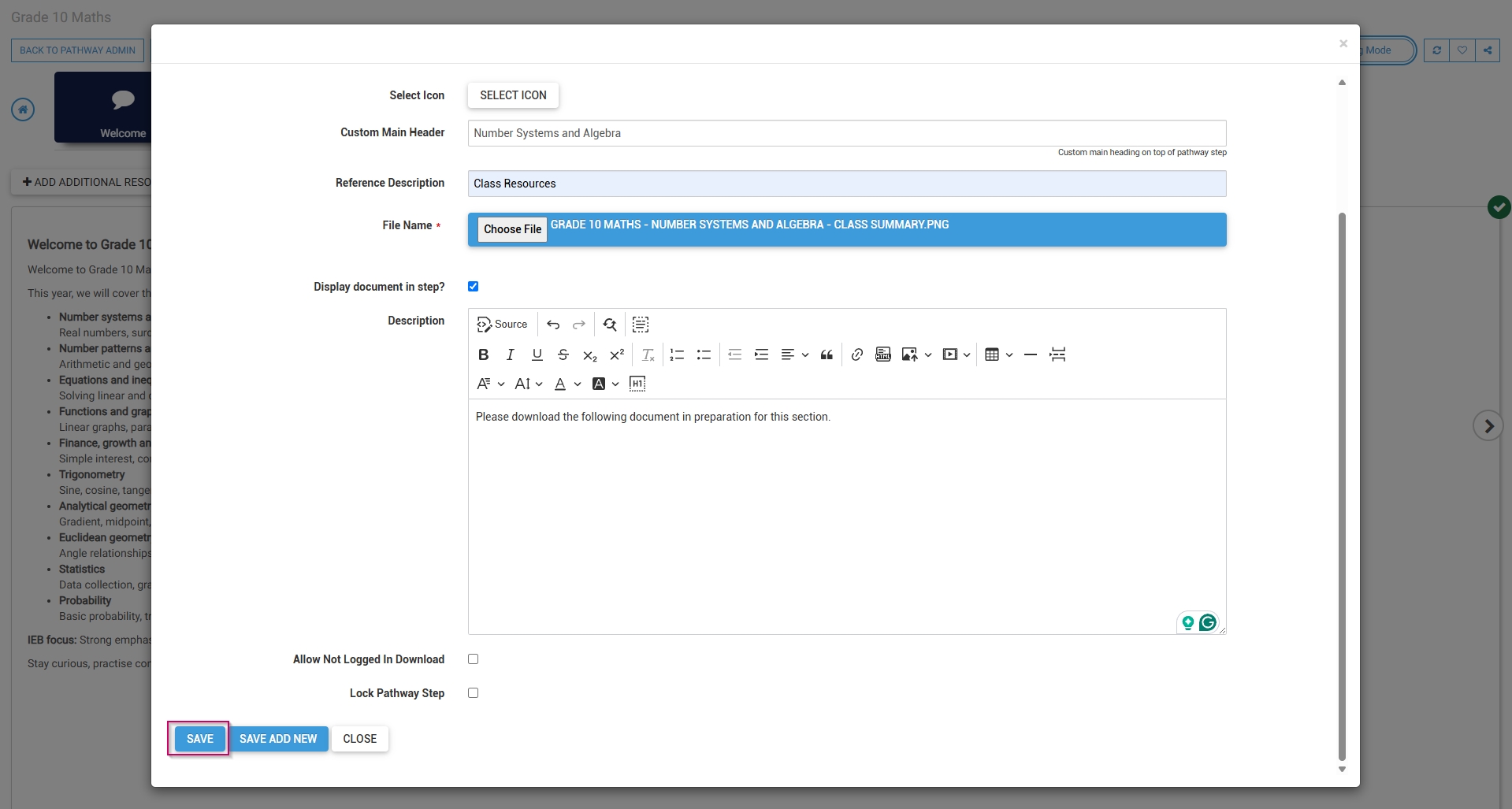 LM OS Build Pathways - Manage eLearning Library - Design pathway - Document download - Save.jpg